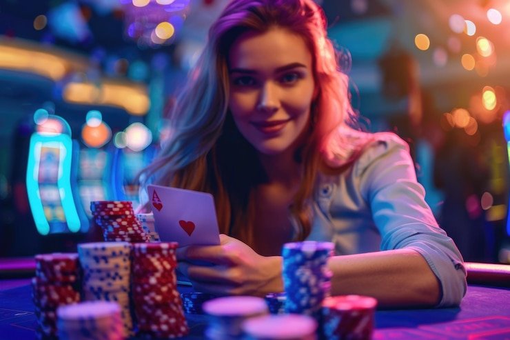 Studio dealer langsung Playtech dengan blackjack dan roulette